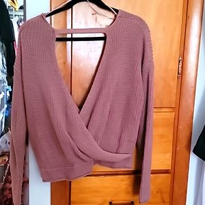 Mauve sweater